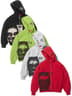 Supreme Aphex Twin Zip Up Hooded Sweatshirt - Product Image