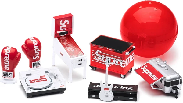 Supreme Bandai Gashapon Machine - Red (front)