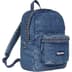Supreme b.b. Simon Denim Backpack - Washed Indigo (front)