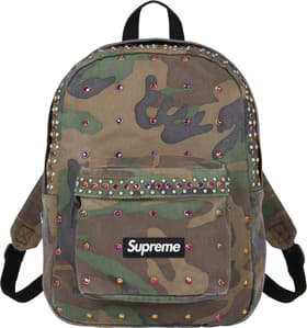 Supreme b.b. Simon Denim Backpack Woodland Camo