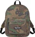 Supreme b.b. Simon Denim Backpack - Woodland Camo (front)