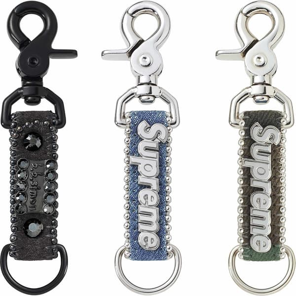 Supreme b.b. Simon Denim Keychain - Product Image