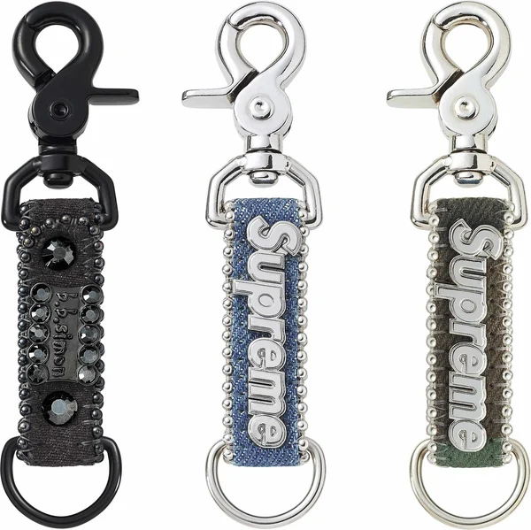 Supreme b.b. Simon Denim Keychain - Product Image