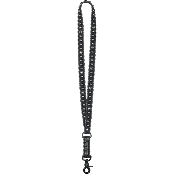 Supreme b.b. Simon Denim Lanyard - Black (front)