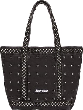 Supreme b.b. Simon Denim Tote Bag Black