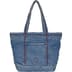 Supreme b.b. Simon Denim Tote Bag - Washed Indigo (front)