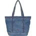 Supreme b.b. Simon Denim Tote Bag - Washed Indigo (front)