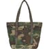 Supreme b.b. Simon Denim Tote Bag - Woodland Camo (front)