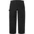 Supreme b.b. Simon Quilted Double Knee Painter Pant - Black (front)