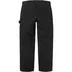 Supreme b.b. Simon Quilted Double Knee Painter Pant - Black (front)