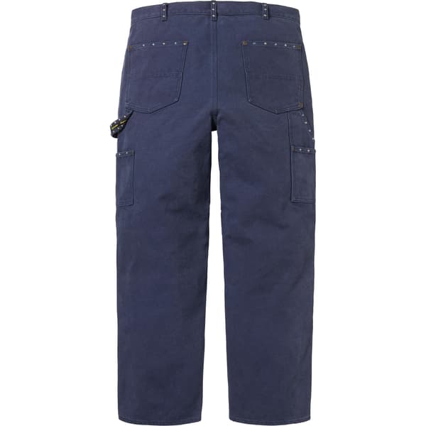 Supreme b.b. Simon Quilted Double Knee Painter Pant - Navy (front)