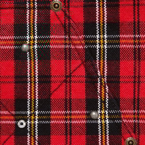 Supreme b.b. Simon Quilted Double Knee Painter Pant - Plaid (front)