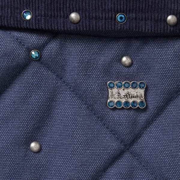 Supreme b.b. Simon Quilted Work Jacket - Navy (front)