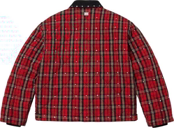 Supreme b.b. Simon Quilted Work Jacket - Plaid (front)