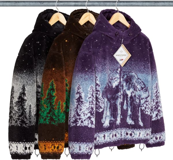 Supreme b.b. Simon Reversible Hooded Fleece Jacket - Product Image