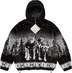Supreme b.b. Simon Reversible Hooded Fleece Jacket - Black (front)