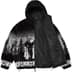 Supreme b.b. Simon Reversible Hooded Fleece Jacket - Black (front)