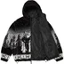 Supreme b.b. Simon Reversible Hooded Fleece Jacket - Black (front)