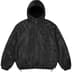Supreme b.b. Simon Reversible Hooded Fleece Jacket - Black (front)