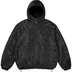 Supreme b.b. Simon Reversible Hooded Fleece Jacket - Black (front)
