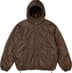 Supreme b.b. Simon Reversible Hooded Fleece Jacket - Brown (front)