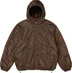 Supreme b.b. Simon Reversible Hooded Fleece Jacket - Brown (front)