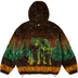 Supreme b.b. Simon Reversible Hooded Fleece Jacket - Brown (front)