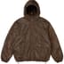 Supreme b.b. Simon Reversible Hooded Fleece Jacket - Brown (front)