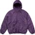 Supreme b.b. Simon Reversible Hooded Fleece Jacket - Purple (front)