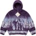 Supreme b.b. Simon Reversible Hooded Fleece Jacket - Purple (front)