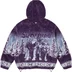 Supreme b.b. Simon Reversible Hooded Fleece Jacket - Purple (front)