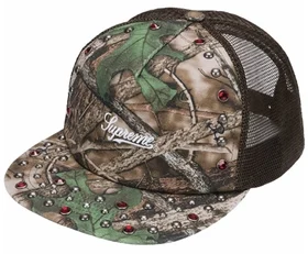Supreme b.b. Simon Studded Canvas Mesh Back 5-Panel
