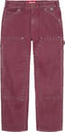 Supreme b.b. Simon Studded Double Knee Painter Pant - Burgundy (front)