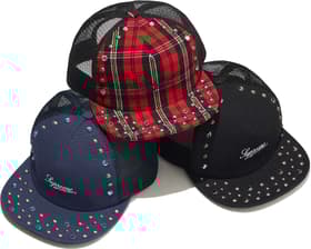 Supreme b.b. Simon Studded Mesh Back 5-Panel