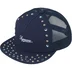 Supreme b.b. Simon Studded Mesh Back 5-Panel - Navy (front)