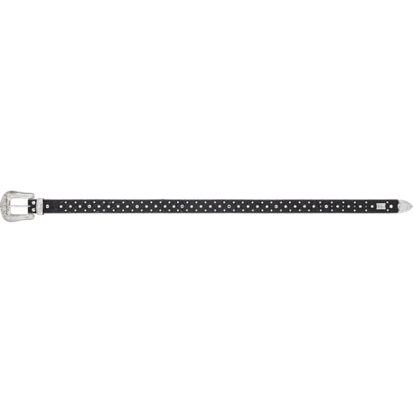 Supreme b.b. Simon Studded Ranger Belt - Black (front)