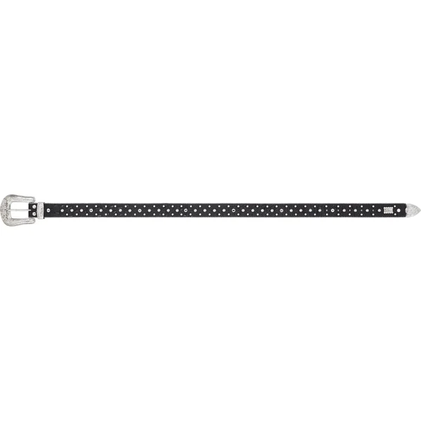Supreme b.b. Simon Studded Ranger Belt - Black (front)
