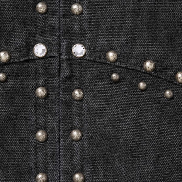 Supreme b.b. Simon Studded Work Jacket - Black (front)