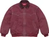 Supreme b.b. Simon Studded Work Jacket - Burgundy (front)