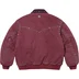Supreme b.b. Simon Studded Work Jacket - Burgundy (front)