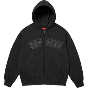 Supreme b.b. Simon Zip Up Hooded Sweatshirt Black