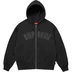 Supreme b.b. Simon Zip Up Hooded Sweatshirt - Black (front)