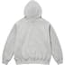 Supreme b.b. Simon Zip Up Hooded Sweatshirt - Heather Grey (front)