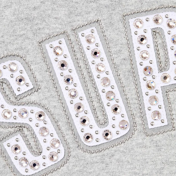 Supreme b.b. Simon Zip Up Hooded Sweatshirt - Heather Grey (front)