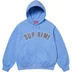 Supreme b.b. Simon Zip Up Hooded Sweatshirt - Light Blue (front)