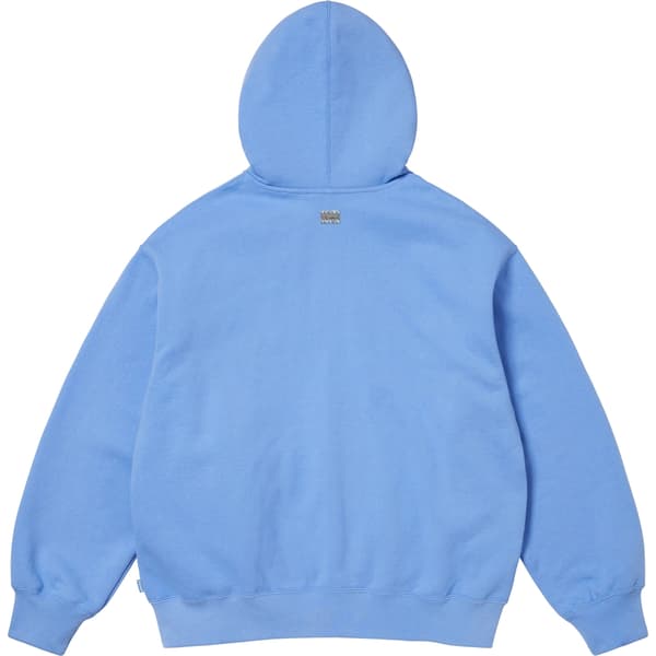 Supreme b.b. Simon Zip Up Hooded Sweatshirt - Light Blue (front)