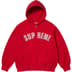 Supreme b.b. Simon Zip Up Hooded Sweatshirt - Red (front)