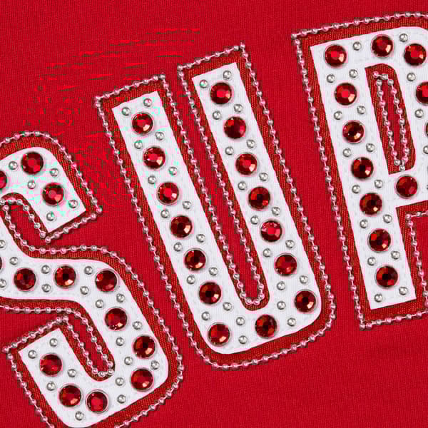 Supreme b.b. Simon Zip Up Hooded Sweatshirt - Red (front)