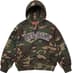 Supreme b.b. Simon Zip Up Hooded Sweatshirt - Woodland Camo (front)