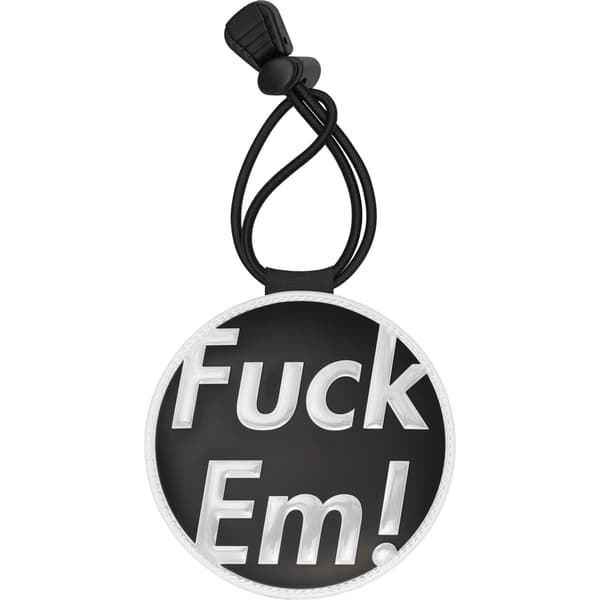 Supreme Blue Lug Reflector - Black (front)